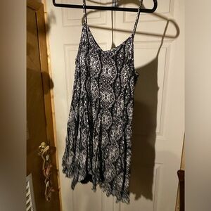 Lily Rose | Black & white patterned summer dress-like New